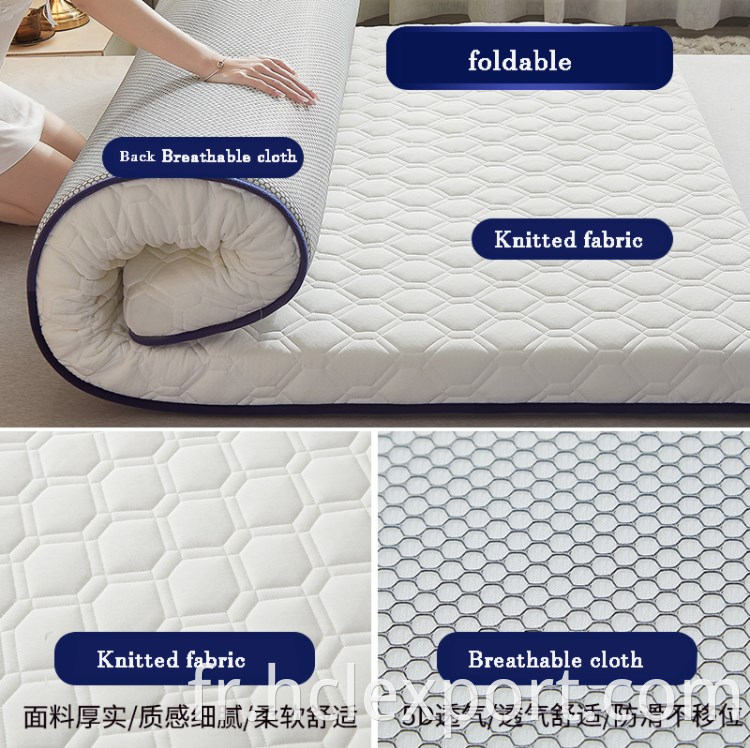 Le meilleur rouleau australien australien somnolent bien en plein pouce matelas Colchon Twin Queen King Double Gel Memory Foam Matelas Topper